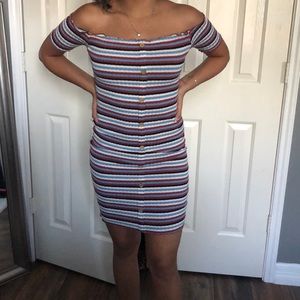Off the shoulder dress